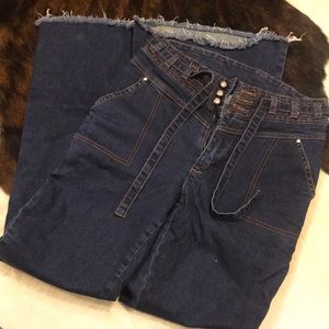 Bell Bottom Flare Jeans Wide Leg